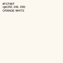 #FCF8EF - Orange White Color Image